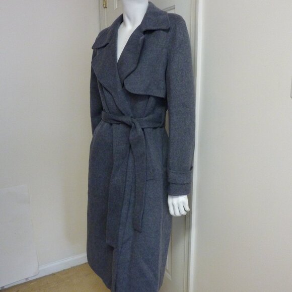 Theory 'Oaklane DF New Divide' Wool & Cashmere Coat - Picture 3 of 5